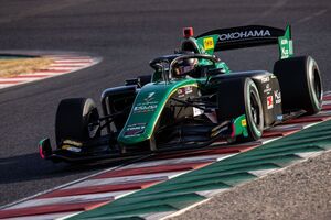 スーパーフォーミュラのルーキーテストでウゴチュクが驚異の速さ見せる。F4王者の鈴木斗輝哉も好タイム……ドゥーハンは3日続けてデグナーに散る