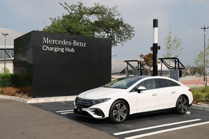 【メルセデス・ベンツ】すべてのEVユーザーが使える最大150kWの急速充電スポット誕生