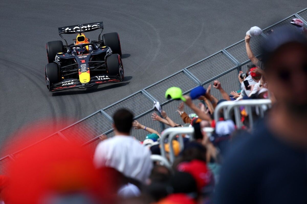 F1カナダGP FP1速報｜フェルスタッペン最速……マクラーレン勢は中団に埋もれる。角田裕毅11番手＆ルクレールがクラッシュ！