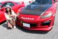 彼女がマツダ「RX-8」に夢中になって12年！ ブランドミックスでお気に入りのスタイルに大満足！ 実はパートナーの「RX-7」もスゴイこだわりの1台で…