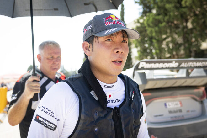 勝田貴元、タイヤを交換し6番手に「挽回できたのは良い結果」／WRCギリシャ デイ2コメント集