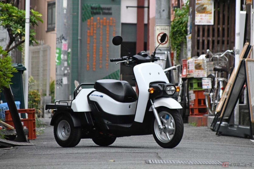 電動3輪スクーター ジャイロ E ホンダの電動バイクに可能性を感じられる存在だった バイクのニュース 自動車情報サイト 新車 中古車 Carview