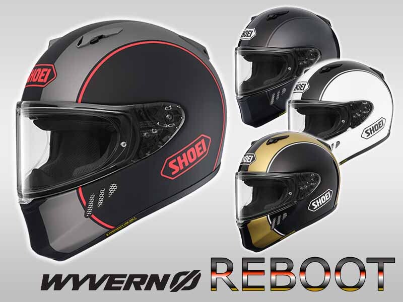 ショウエイの新フルフェイス WYVERN Ø にグラフィックモデル「WYVERN Ø REBOOT／リブート」が登場！
