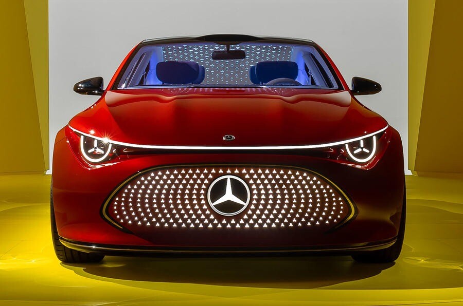 この「瞳」がアイコンに　メルセデス・ベンツの次世代モデル　スリーポインテッドスターのDRL採用へ