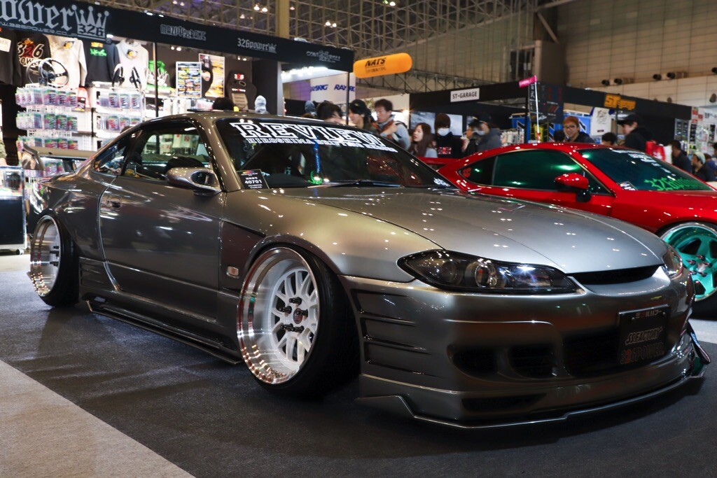 ADDICTION 激レア！S15シルビア 326POWERフルエアロ S15シルビア進化論」326POWERのNEWフェンダー＆新型ウイングが