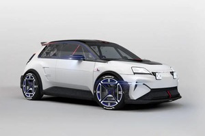 アルピーヌ初の市販EV、2024年日本発売へ　「A290」コンセプト公開　小型の高性能ハッチバック