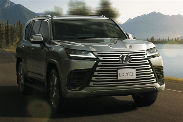 レクサス「LX」改良。“鉄壁の新ハイブリッド”搭載、1450万円～…「オーバートレイル＋」、“松山英樹仕様”も