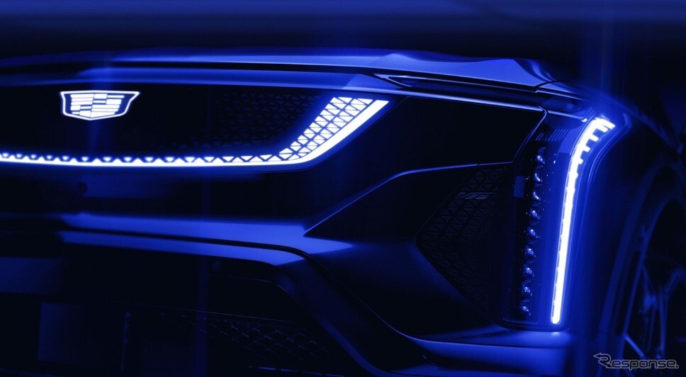 キャデラックの新型電動SUV『オプティック』、高性能版「Vシリーズ」設定へ