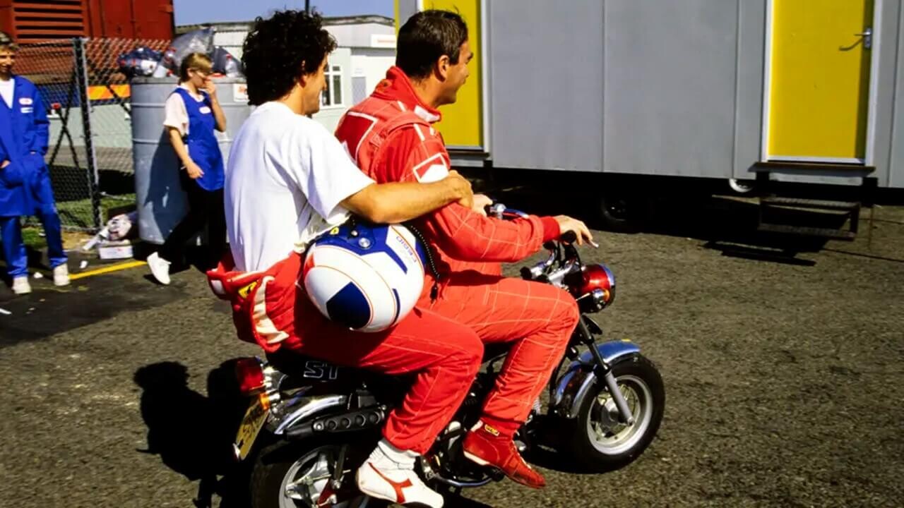 【F1秘話】マンセル、フェラーリ在籍中に「ホンダ」を乗り回す! その驚きの理由とは?