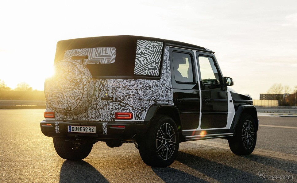 メルセデスベンツ『Gクラス』、「カブリオレ」が復活へ…プロトタイプの写真公開