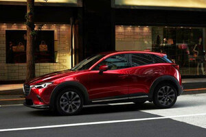 マツダ、ニューヨークモーターショーで「マツダ CX-3」改良版を初公開
