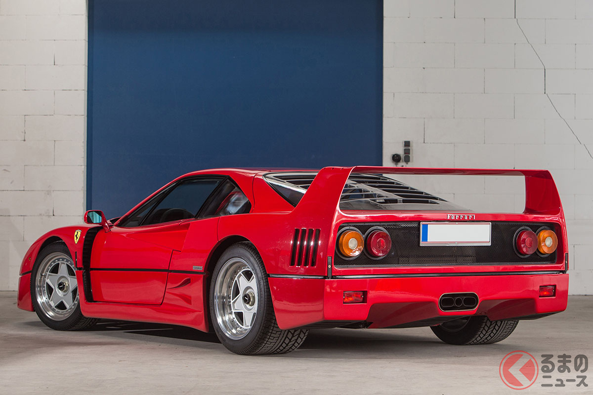 1億円超えはもはや常識 ベルガー所有のフェラーリ F40 はプレ値間違いなし くるまのニュース 自動車情報サイト 新車 中古車 Carview