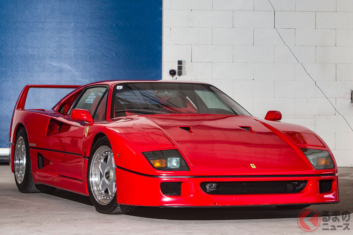 1億円超えはもはや常識 ベルガー所有のフェラーリ F40 はプレ値間違いなし くるまのニュース 自動車情報サイト 新車 中古車 Carview