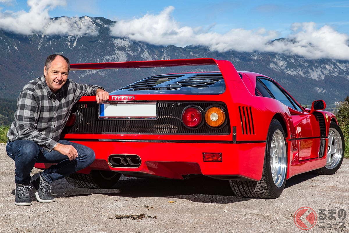 1億円超えはもはや常識 ベルガー所有のフェラーリ F40 はプレ値間違いなし くるまのニュース 自動車情報サイト 新車 中古車 Carview