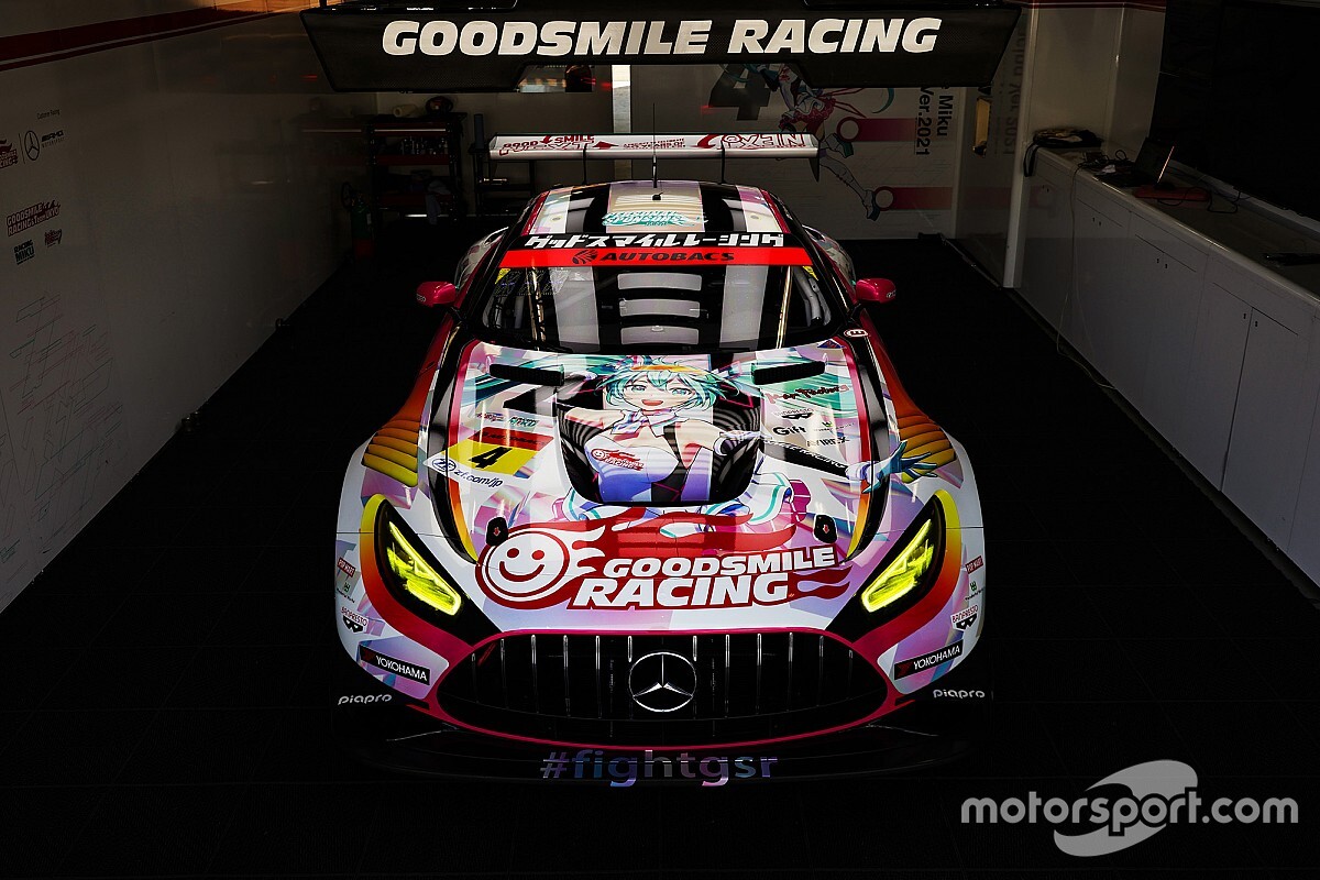 グッドスマイルレーシングが21年スーパーgt車両をお披露目 富士でウエイトハンデを取り払い 本気の アタックを実施 Motorsport Com 日本版 自動車情報サイト 新車 中古車 Carview