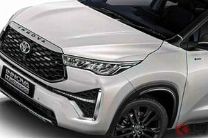 【インド】トヨタ新「高級SUV“ミニバン”」がスゴイ！ 豪華インテリア＆圧倒的「迫力顔」に「カッコイイ」の声も！ 3列シート備える“7／8人乗り”「イノーバ ハイクロス」に新たな「エクスクルーシブエディション」に反響多数