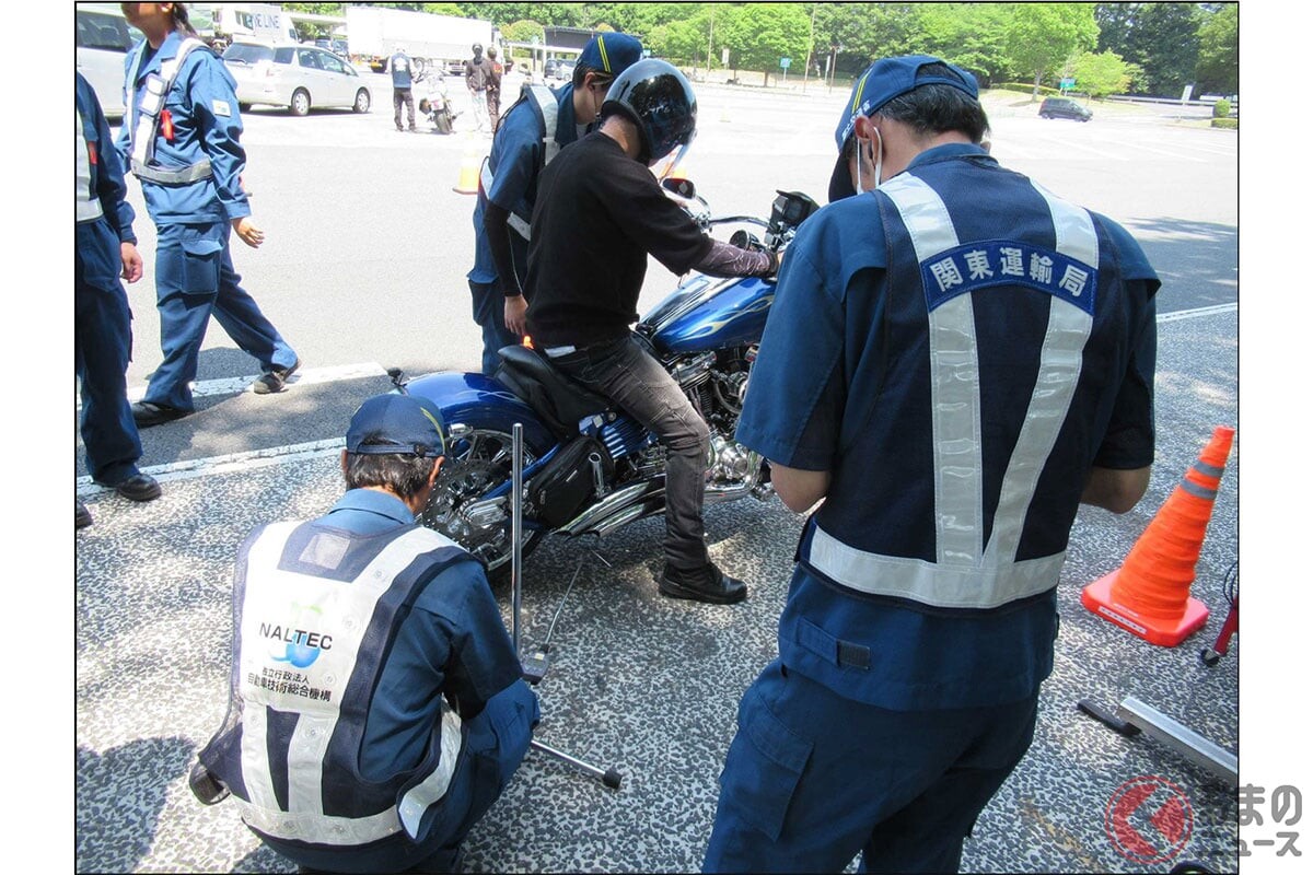 不正改造車「6台」に「ただちにクルマを直しなさい！」国交省ブチギレ！ “大迷惑”な「爆音マフラー装着」「違法ミラー外し」車を“一斉検挙”！ 常磐道「友部SA」で検問を実施 取締り強化へ