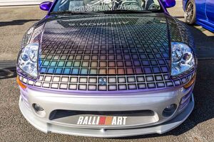 三菱「エクリプススパイダー」が『ワイルド・スピードX2』のローマン仕様に大変身！ ボディはカスタムぺインターによる塗装で再現