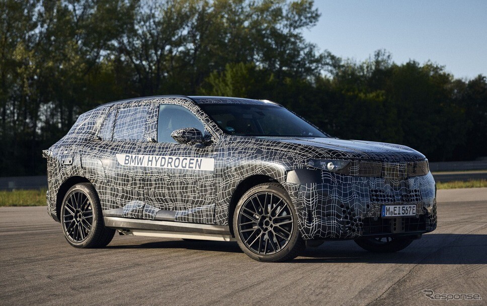 BMW『X5』次期型、プロトタイプの写真公開…パワートレインは燃料電池など5種類
