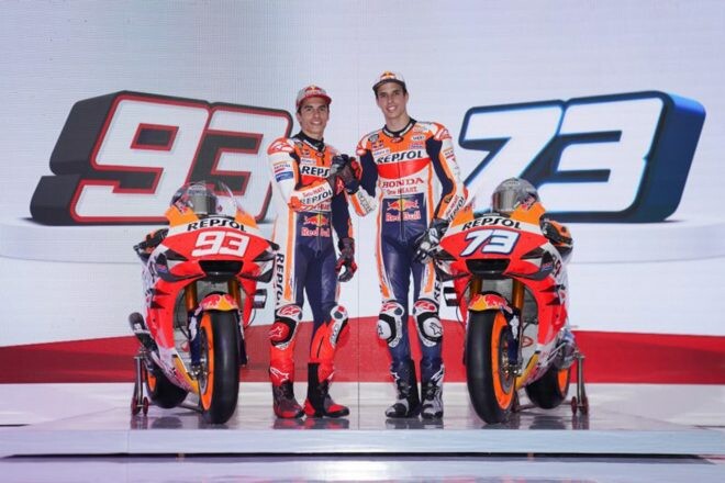 MotoGP：マルケス兄弟擁すレプソル・ホンダがインドネシアで体制発表。20年型RC213Vもアンベイル