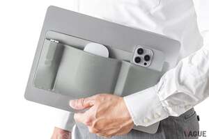 薄型0.3cmで収納力アップ！ “忘れ物・探し物が減る”ノートPC用ガジェットポーチに新色が登場 高機能なのにコストパフォーマンスに優れた一品とは