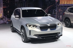 実車画像7枚　BMWコンセプトiX3　電気自動車になったX3　北京ショー