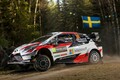 WRC第2戦スウェーデン：シェイクダウン“1本目”はトヨタがトップ3独占。積雪なく地面むき出し