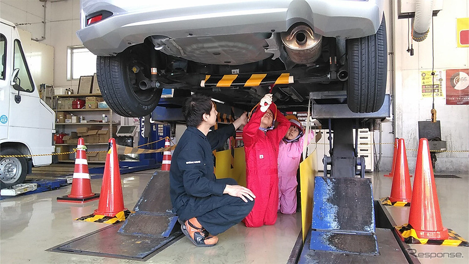 「未来の整備士大集合！」キッズ向け自動車の整備・点検の体験イベント　11月2日