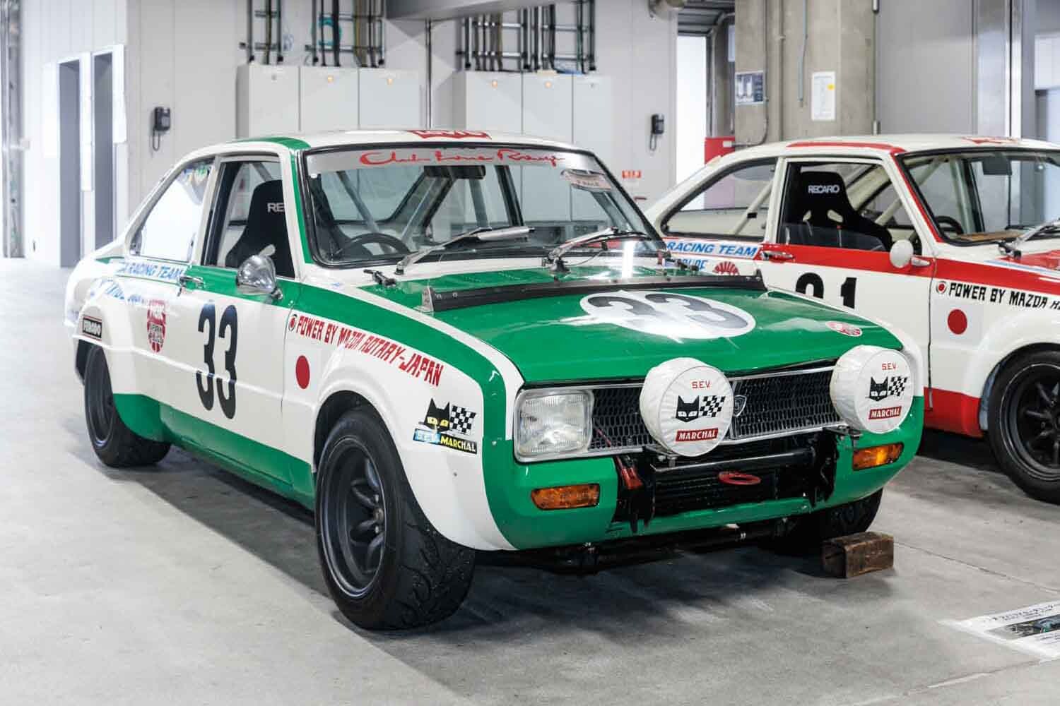 マツダ「ファミリア ロータリークーペ」で本当にスパ・フランコ