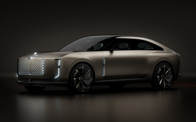 電動化時代のベントレー製スポーツサルーンの姿を示唆するデザインビジョンモデル「EXP15」が公開