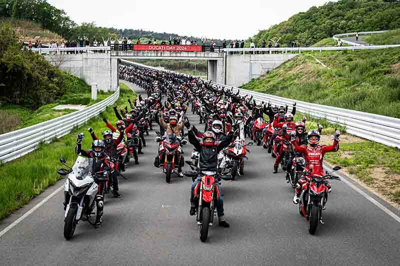 【ドゥカティ】ポルシェ・エクスペリエンスセンター東京で開催されたイベント「Ducati Day 2024」のレポートを公開