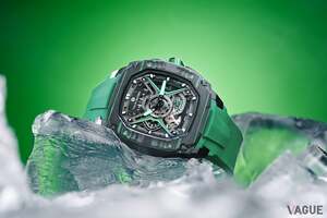 スポーティなデザインとスケルトンからのぞく機械式時計の醍醐味――カーボンに身を包んだ香港発のブランドが日本初上陸！