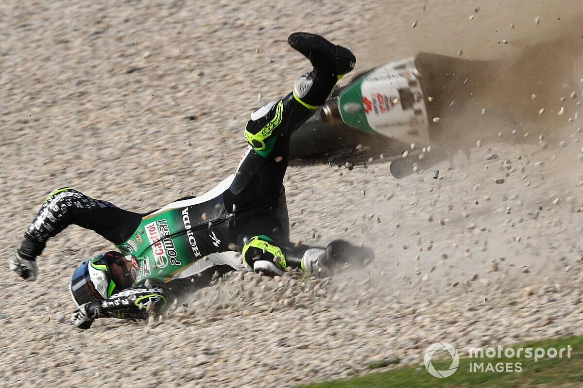【MotoGP】カタルニアGPは“転倒を恐れない者”が勝つ？　エスパルガロ弟、激しいソフトタイヤ劣化を予想