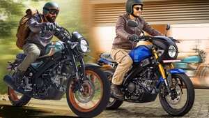 「カフェレーサー＆スクランブラーも」印ヤマハが「XSR155」を初導入！ 可変バルブ、スマホ接続など全部盛りのスポーツヘリテイジ