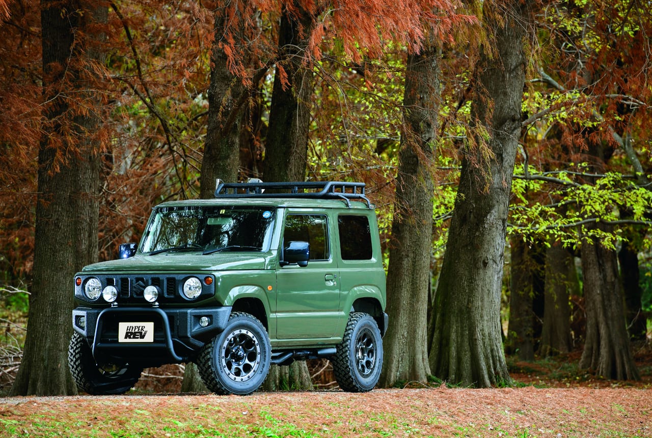 最安値級価格 新型ジムニー用SUXON RACINGリアラダー・ラック JB64