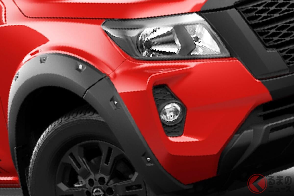 日産が新型「タフ顔マシン」初公開！ 「6速MT」あり＆全長5m超ボディ！ “ゴツゴツデザイン”がカッコイイ「フロンティア」ブラジルで発売