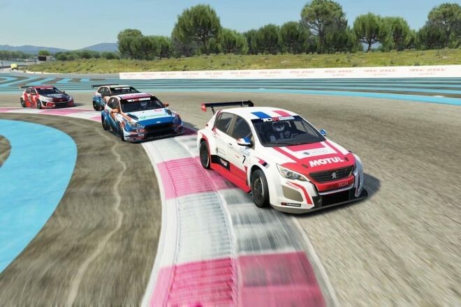 TCR Europe SIM Racing第4戦でナジーが開幕4連勝。プジョー308のコンテも初勝利