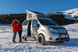 EVキャンパーという新たな提案　欧州日産がe-NV200のコンセプトカーを披露