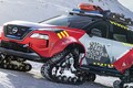 どんな大雪でも走破できる日産「エクストレイル」誕生！「e-4ORCE」を搭載した山岳救助車両でした