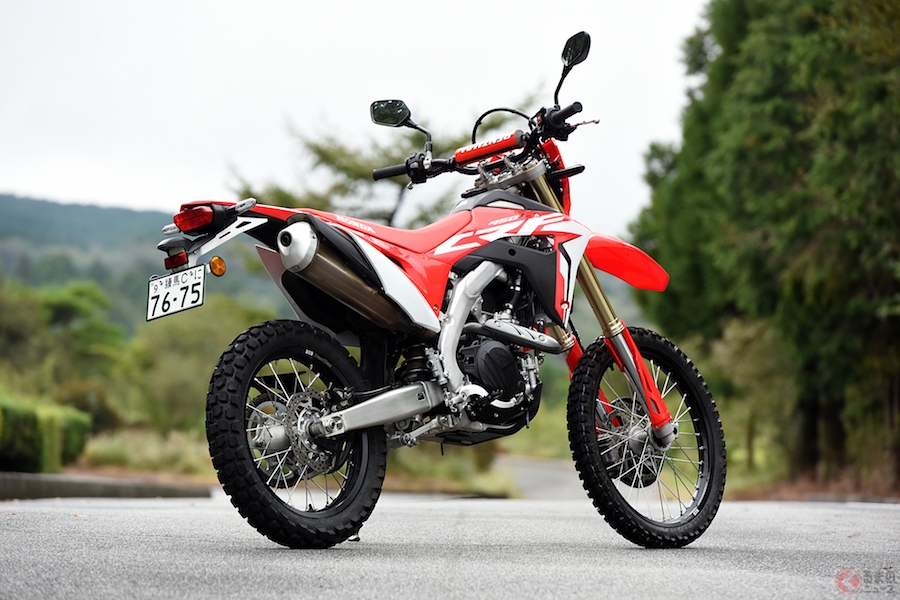 RC213V-SやRC30に続け! ホンダがまたしてもリアルレーサーの公道仕様を発売!! 「CRF450L」試乗