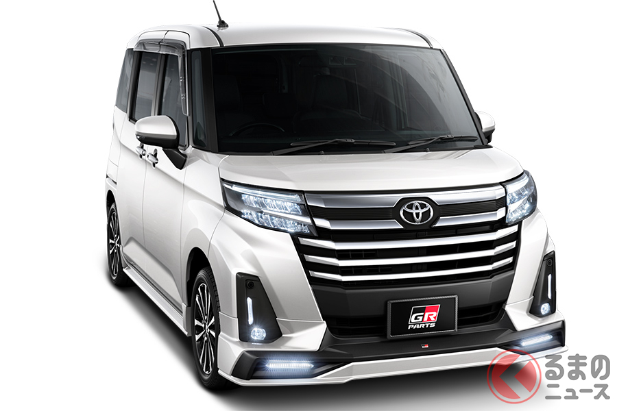 トヨタ 新型 ルーミー にgrパーツが登場 さらにスポーティでアクティブに くるまのニュース 自動車情報サイト 新車 中古車 Carview