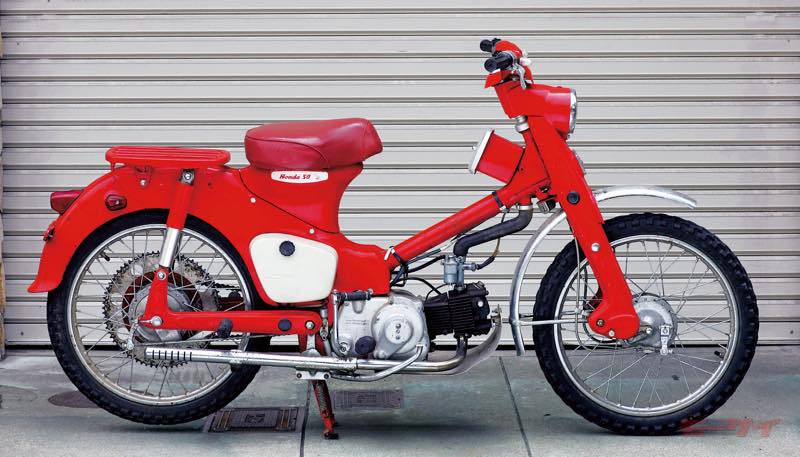 ホンダスーパーカブ50 105ccエンジンベース車