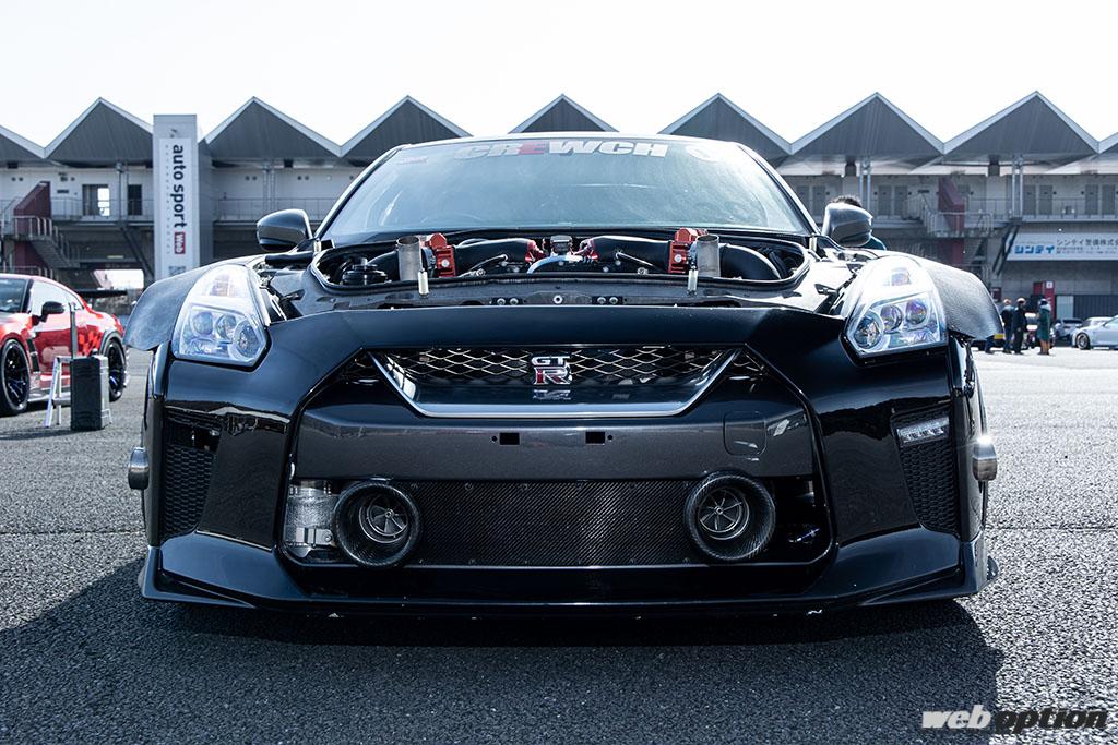 最高出力は規格外の00馬力オーバー ゼロヨン7秒入りを目指す最強r35gt Rの登場だ 幻の東京オートサロン21 Web Option 自動車情報サイト 新車 中古車 Carview