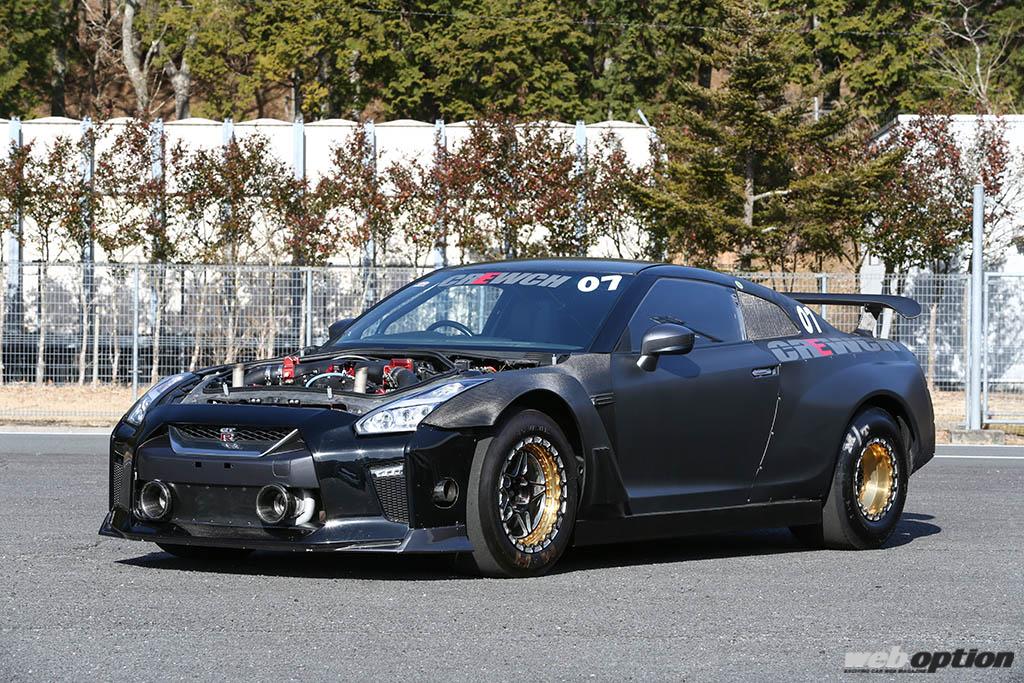 最高出力は規格外の00馬力オーバー ゼロヨン7秒入りを目指す最強r35gt Rの登場だ 幻の東京オートサロン21 Web Option 自動車情報サイト 新車 中古車 Carview