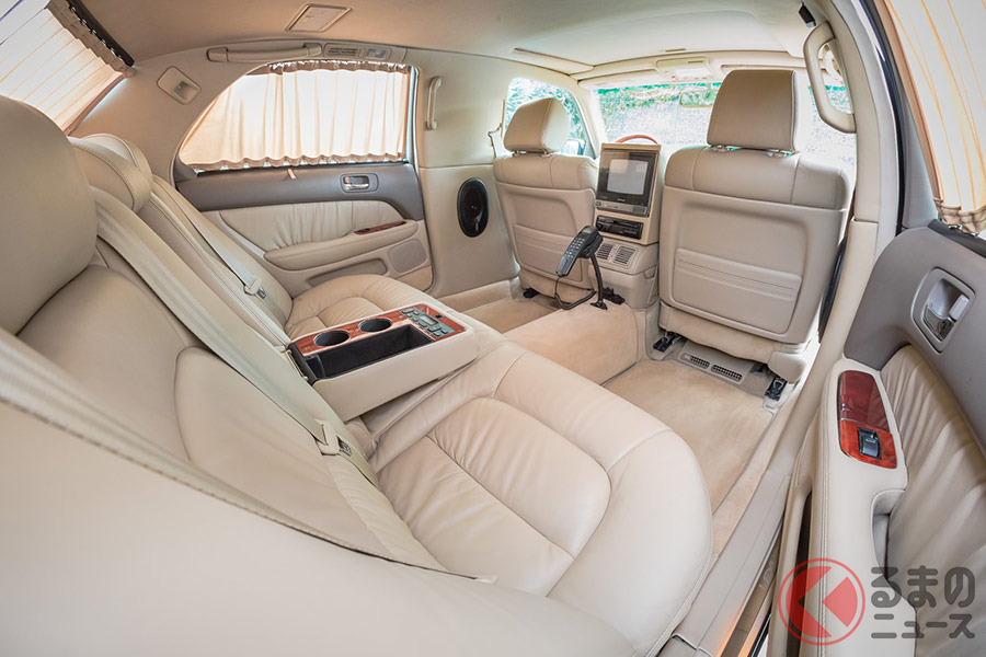 極上のレクサス Lsリムジン 発見 ブラウン管tv搭載の超vip専用車とは くるまのニュース 自動車情報サイト 新車 中古車 Carview