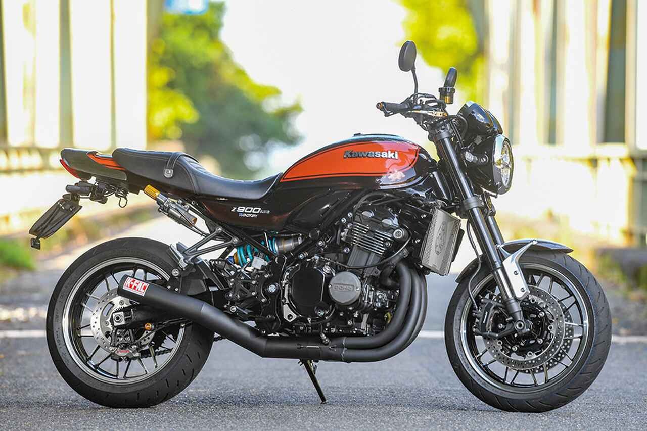 ケイファクトリーZ900RS（カワサキZ900RS）迫力があって静か。二律背反を覆す最新スチールショート管【Heritage&Legends】