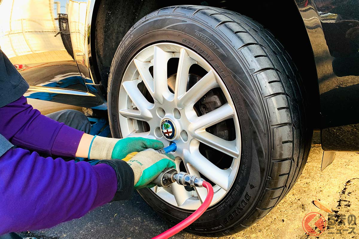 たった1000円程度でタイヤが長持ちする タイヤローテーション のススメ くるまのニュース 自動車情報サイト 新車 中古車 Carview
