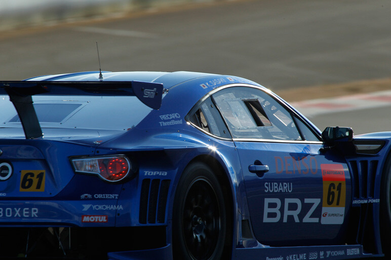 スバル BRZ GT300、初試走