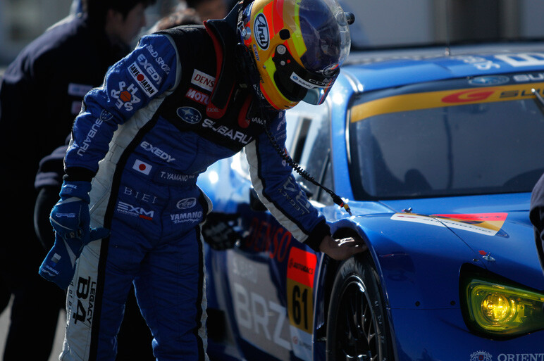 スバル BRZ GT300、初試走