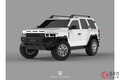 実現すれば22年ぶり復活の日産「本格派SUV」!?  ゴツい無骨さがむしろ「新鮮」！ 日産 新型「テラノ」2024年モデルの予想CGをデザイナーが作成